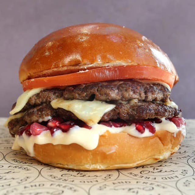 8 - Pomegranate Smash Burger.
