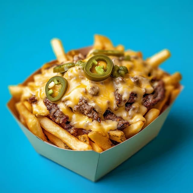 10 - Loaded Magic Carpet Fries.