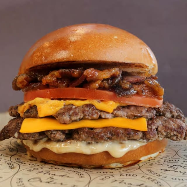 9 - Bacon Jam Burger.