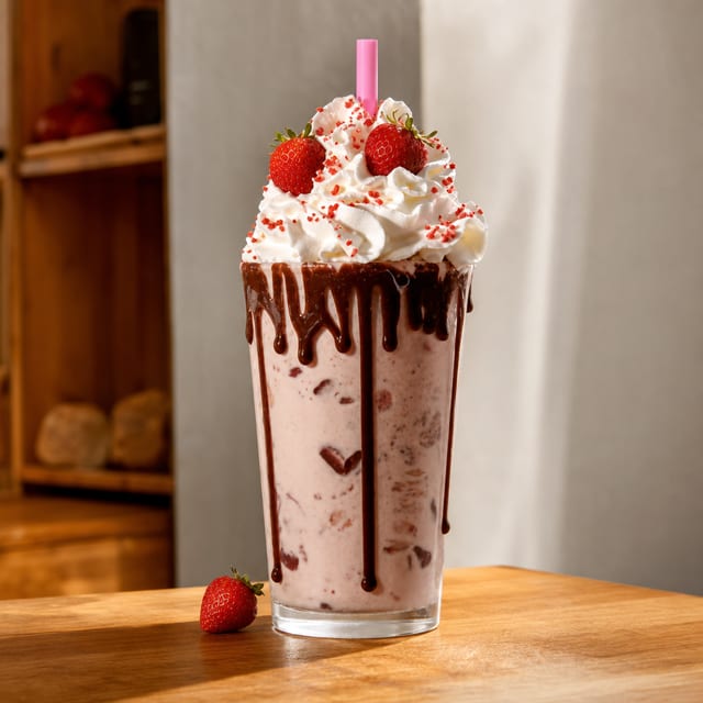 Strawberry Milkshake.