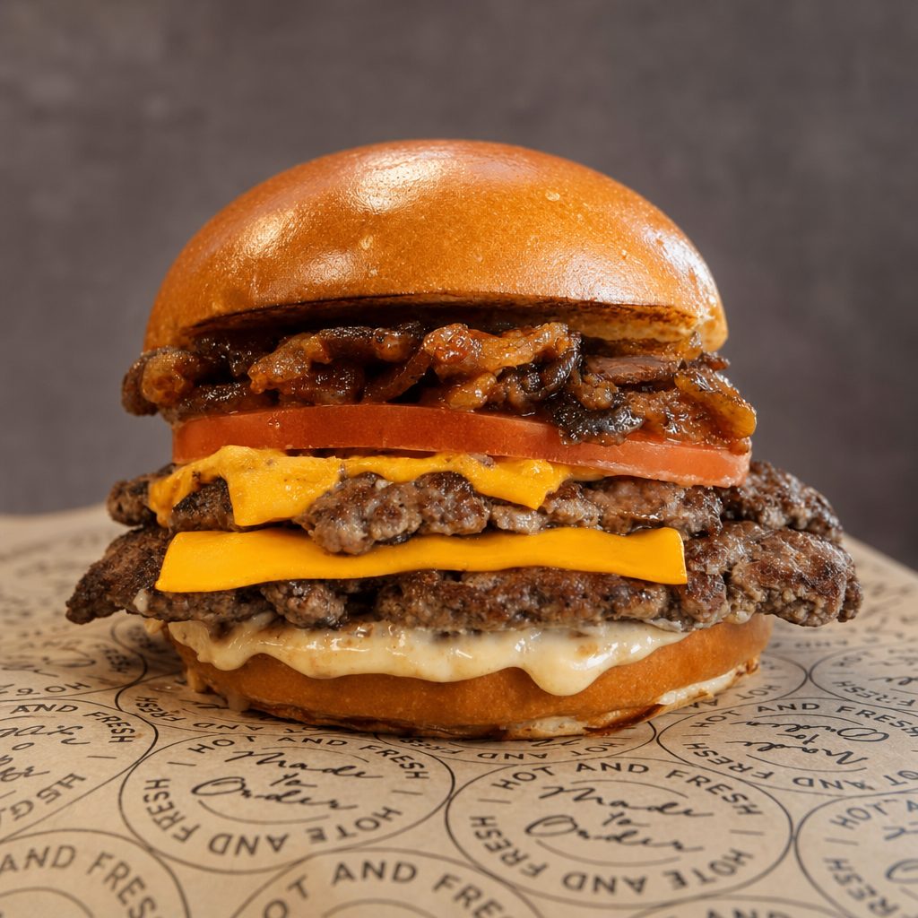 9 - Bacon Jam Burger.